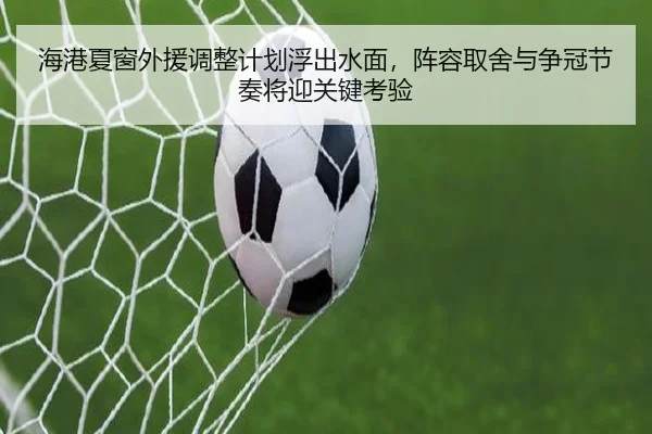 海港夏窗外援调整计划浮出水面，阵容取舍与争冠节奏将迎关键考验